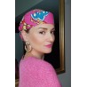 Foulard Carré ROSE multicolore