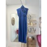 ROBE BLEU FRANJYNES TAILLE L